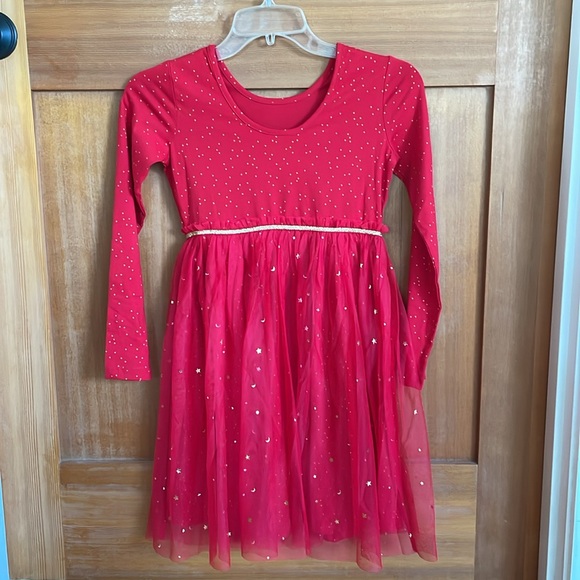 NWOT - ❤️ Hanna Andersson long sleeve tulle Dress  - size 10 - Picture 3 of 4